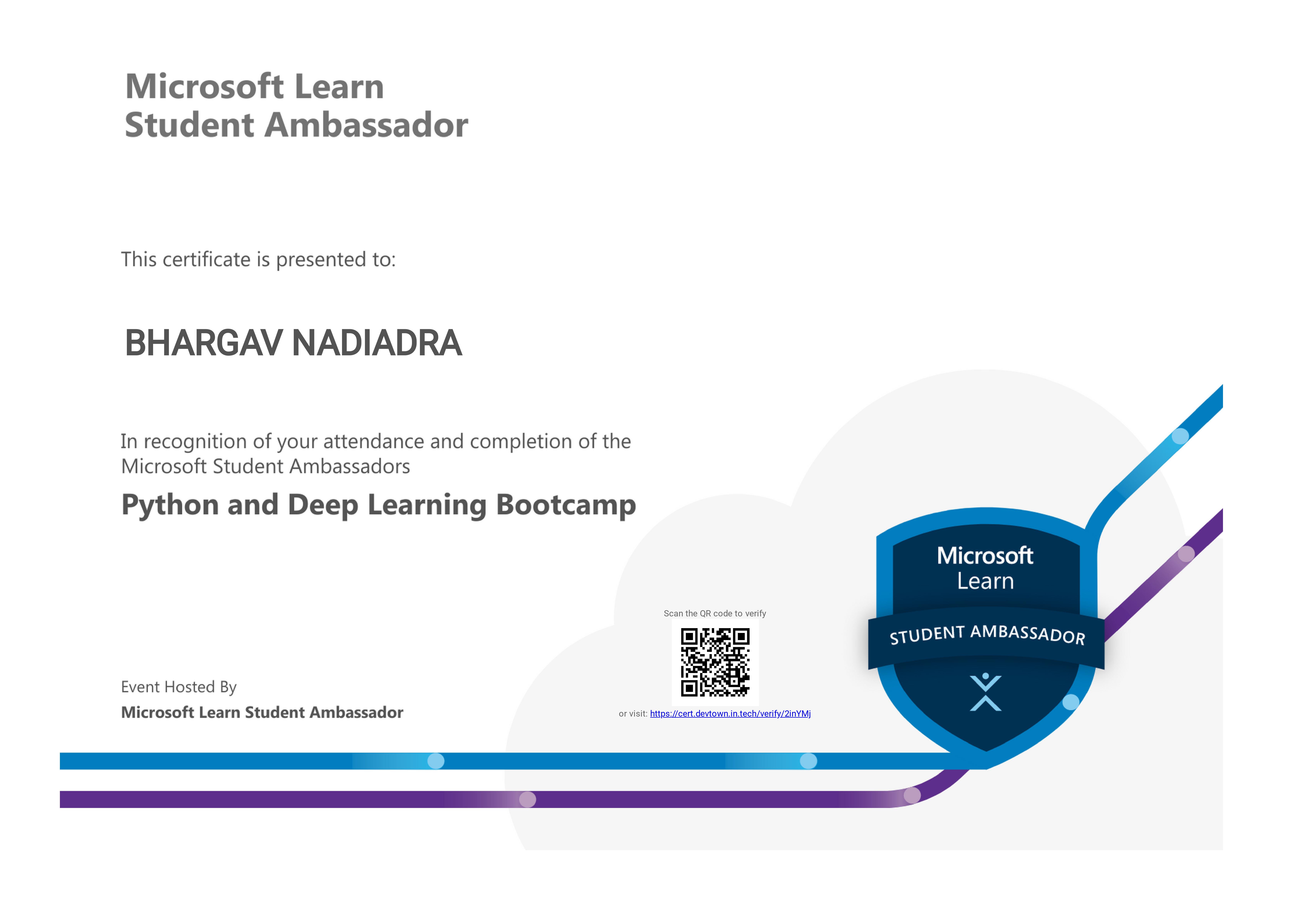 Microsoft Python and Deep Learning